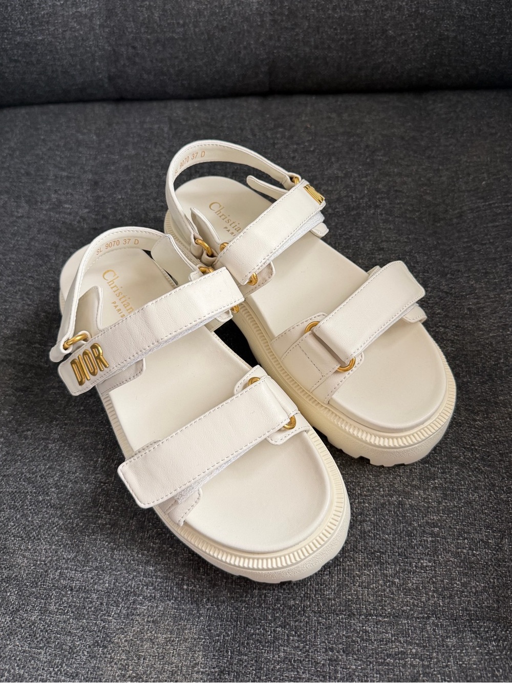 CHRISTIAN DIOR Platform Sandals